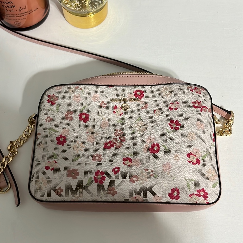 Michael Kors flowered purse